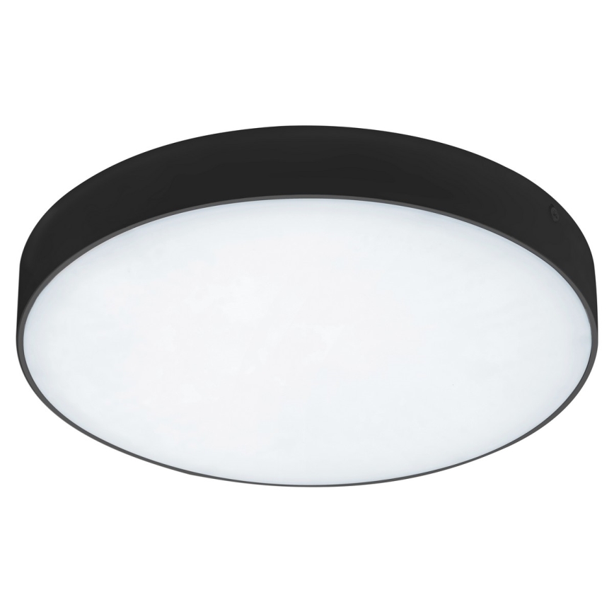 Rabalux - Plafoniera LED/18W/230V 2800-6000K IP44, nera, diam. 17,5 cm