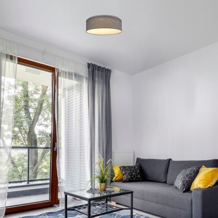 Rabalux - Plafoniera LED/22W/230V grigia Ø 40 cm