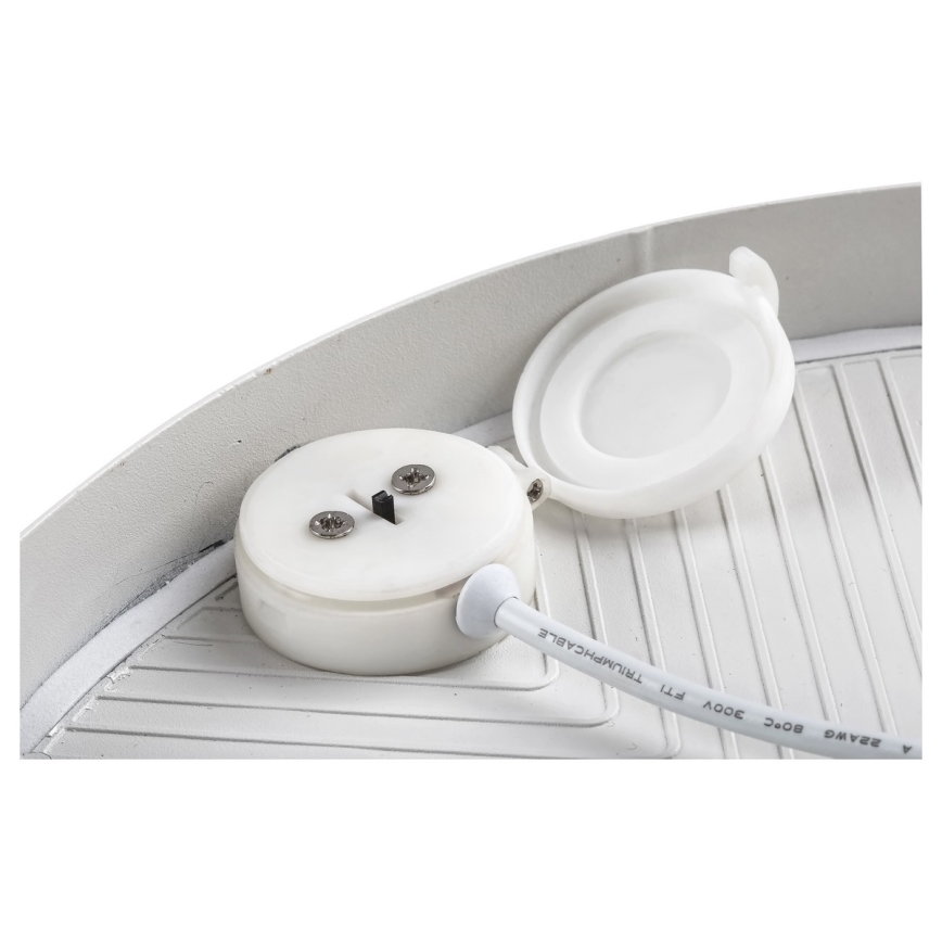 Rabalux - Plafoniera LED/24W/230V 2800-6000K IP44 bianco Ø 30 cm