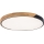 Rabalux - Plafoniera LED 42W/230V 3000/4000/6500K nero/rovere Ø 61 cm