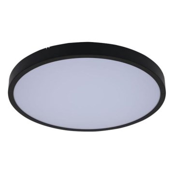 Rabalux - Plafoniera LED da bagno LED/12W/230V 3000/4000/6000K IP44 diametro 25,5 cm nero