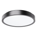 Rabalux - Plafoniera LED da bagno LED/18W/230V IP44 4000K diametro 25 cm nero