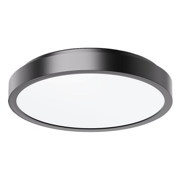 Rabalux - Plafoniera LED da bagno LED/48W/230V IP44 4000K diametro 42 cm nero