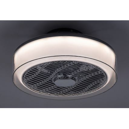 Rabalux -  Plafoniera LED dimmerabile con ventilatore LED/30W/230V + TC 3000-6000K
