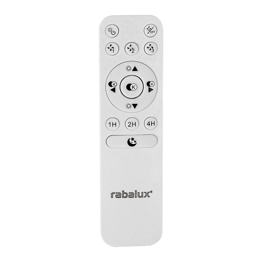 Rabalux - Plafoniera LED dimmerabile con ventilatore LED/30W/230V + TC 3000-6500K