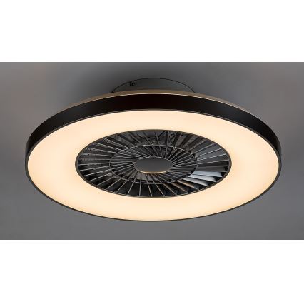 Rabalux - Plafoniera LED dimmerabile con ventilatore LED/40W/230V + TC 3000-6500K