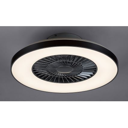 Rabalux - Plafoniera LED dimmerabile con ventilatore LED/40W/230V + TC 3000-6500K