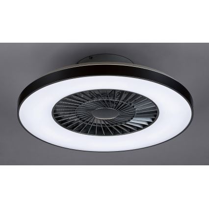 Rabalux - Plafoniera LED dimmerabile con ventilatore LED/40W/230V + TC 3000-6500K