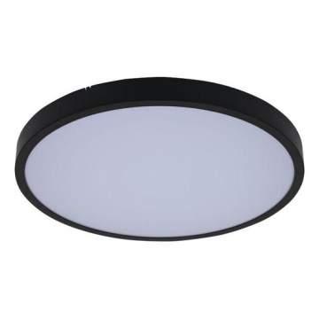 Rabalux - Plafoniera LED dimmerabile da bagno LED/24W/230V 3000-6000K IP44 diametro 35,5 cm nero + telecomando