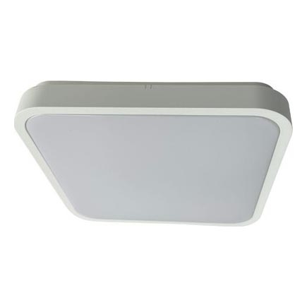 Rabalux - Plafoniera LED dimmerabile da bagno LED/36W/230V 3000-6000K IP44 42x42 cm bianco + telecomando