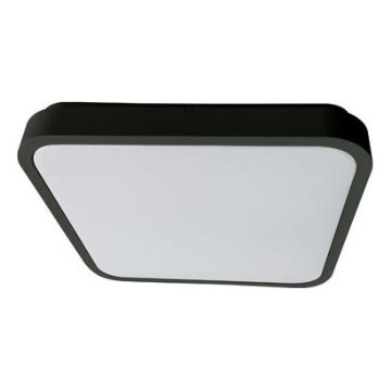 Rabalux - Plafoniera LED dimmerabile da bagno LED/36W/230V 3000-6000K IP44 42x42 cm nero + telecomando
