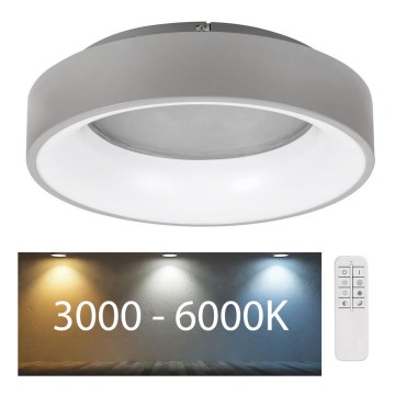 Rabalux - Plafoniera LED dimmerabile LED/24W/230V arrotondato 3000-6000K + telecomando