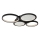 Rabalux - Plafoniera LED dimmerabile LED/40W/230V 3000-6500K + telecomando