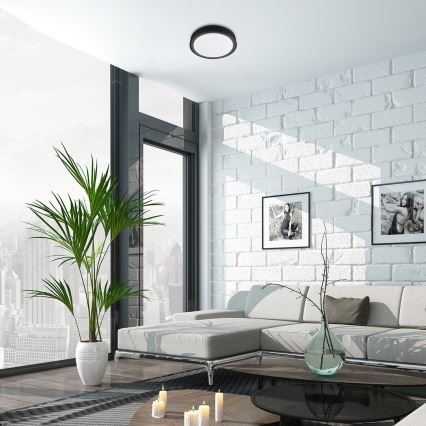 Rabalux - Plafoniera LED RGB dimmerabile con sensore LED/28W/230V 2700-5000K Ø 36 cm + telecomando