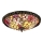 Rabalux - Plafoniera Tiffany in vetro colorato 2xE27/60W/230V
