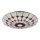 Rabalux - Plafoniera Tiffany in vetro colorato 2xE27/60W/230V