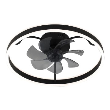 Rabalux - Plafonnier à intensité variable avec ventilateur LED/40W/230V 3000/4000/6000K Wi-Fi + Télécommande
