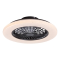 Rabalux - Plafonnier à intensité variable avec ventilateur LED/48W/230V 3000-6500K + Télécommande