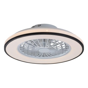 Rabalux - Plafonnier à intensité variable avec ventilateur LED/48W/230V 3000-6500K + Télécommande
