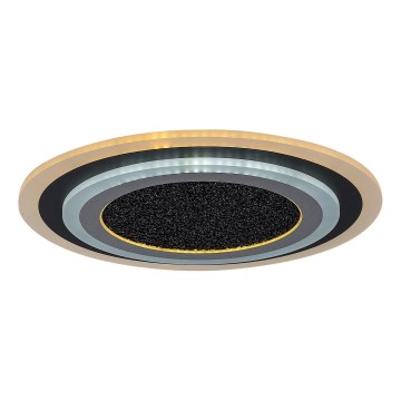 Rabalux - Plafonnier à intensité variable LED/56W/230V 3000/4000/6000K noir + Télécommande