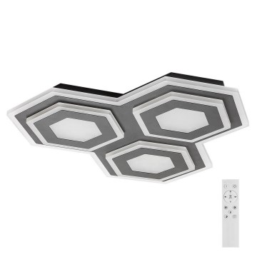 Rabalux - Plafonnier à intensité variable LED/72W/230V 3000/6000K 41,5x41,5 cm + Télécommande