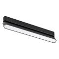 Rabalux - Plafonnier à intensité variable pour système de rail monophasé LED/13W/24V 2700-5500K Wi-Fi Tuya 33 cm noir