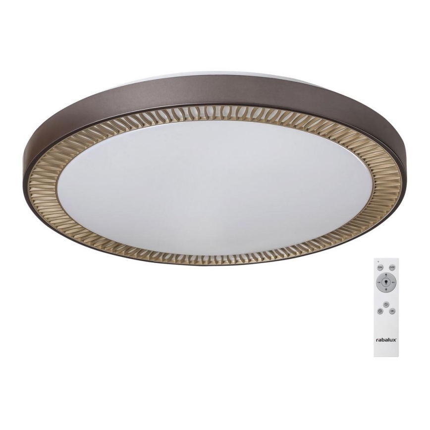 Rabalux - Plafonnier LED à intensité variable LED/40W/230V + télécommande 3000-6000K