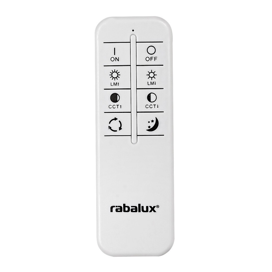 Rabalux - Plafonnier LED dimmable LED/47W/230V 3000-6000K + télécommande Ø 48 cm