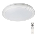 Rabalux - Plafonnier LED dimmable avec télécommande RGB LED/32W/230V Ø 40 cm