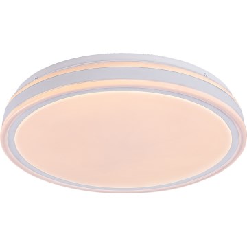 Rabalux - Plafonnier LED dimmable LED/23W/230V 3000-6500K Ø 38,5 cm blanc+ télécommande