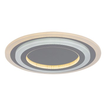 Rabalux - Plafonnier LED dimmable LED/56W/230V 3000/4000/6000K chrome mat + télécommande Ø 45 cm