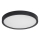 Rabalux - Plafonnier LED pour salle de bains, 18W/230V, 3000/4000/6000 K, Ø 29 cm, IP44, noir