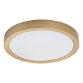 Rabalux - Plafonnier LED pour salle de bains LED/30W/230V Ø 30 cm IP44 doré