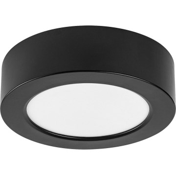 Rabalux - Plafonnier LED pour salle de bains LED/7W/230V Ø 12 cm IP44 noir