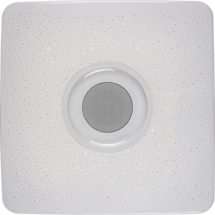 Rabalux - Plafonnier LED RVB dimmable avec haut-parleur LED/18W/230V 3000-6000K Bluetooth + télécommande 36,5x36,5 cm