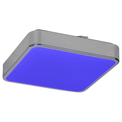 Rabalux - Plafonnier LED RGB dimmable pour salle de bains LED/22W/230V 3000-6000K IP44 + télécommande 29x29 cm