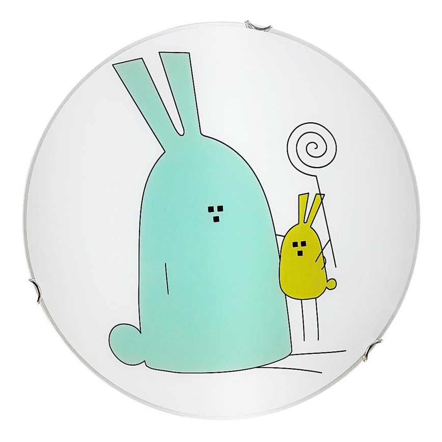 Rabalux - Plafonnier pour enfants 2xE27/60W/230V Ø 40 cm