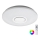 Rabalux - Plafonnier RGB à intensité variable avec haut-parleur LED/24W/230V Wi-Fi Tuya + Télécommande