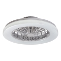 Rabalux - Plafonnier RGB à intensité variable avec ventilateur LED/48W/230V 3000-6500K + Télécommande