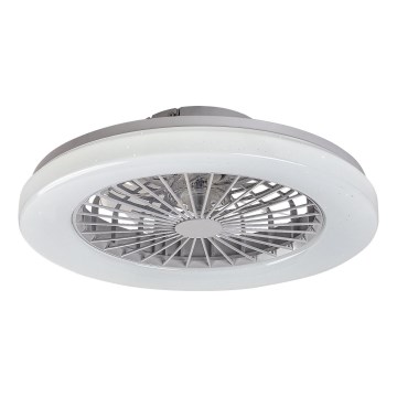 Rabalux - Plafonnier RGB à intensité variable avec ventilateur LED/48W/230V 3000-6500K + Télécommande