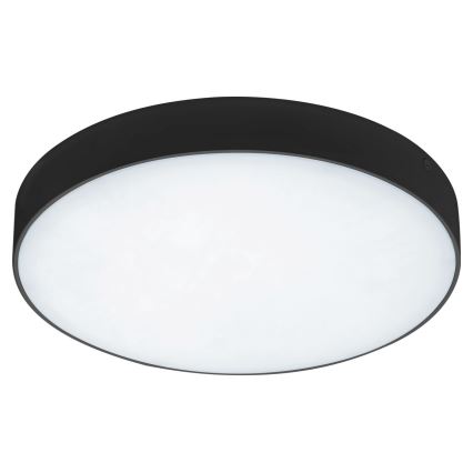 Rabalux - Plafonnier salle de bain LED/24W/230V 2800K/4000K/6000K IP44 noir