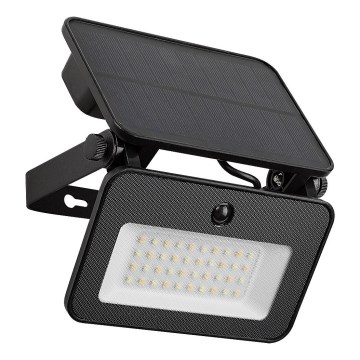 Rabalux - Projecteur solaire avec détecteur LED/6W/3,7V 3000/4000/6500K IP65