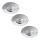 Rabalux - SET 3x LED Badezimmer-Einbaustrahler LED/4W/230V IP44