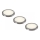 Rabalux - SET 3x LED Illuminazione dimmerabile del mobile 3xLED/1W/230V 4000K