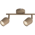 Rabalux - Spot 2xGU10/15W/230V beige