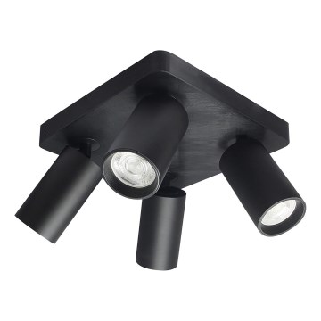 Rabalux - Spot 4xGU10/7W/230V noir