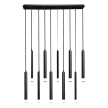 Rabalux - Suspension filaire 10xG9/5W/230V noir