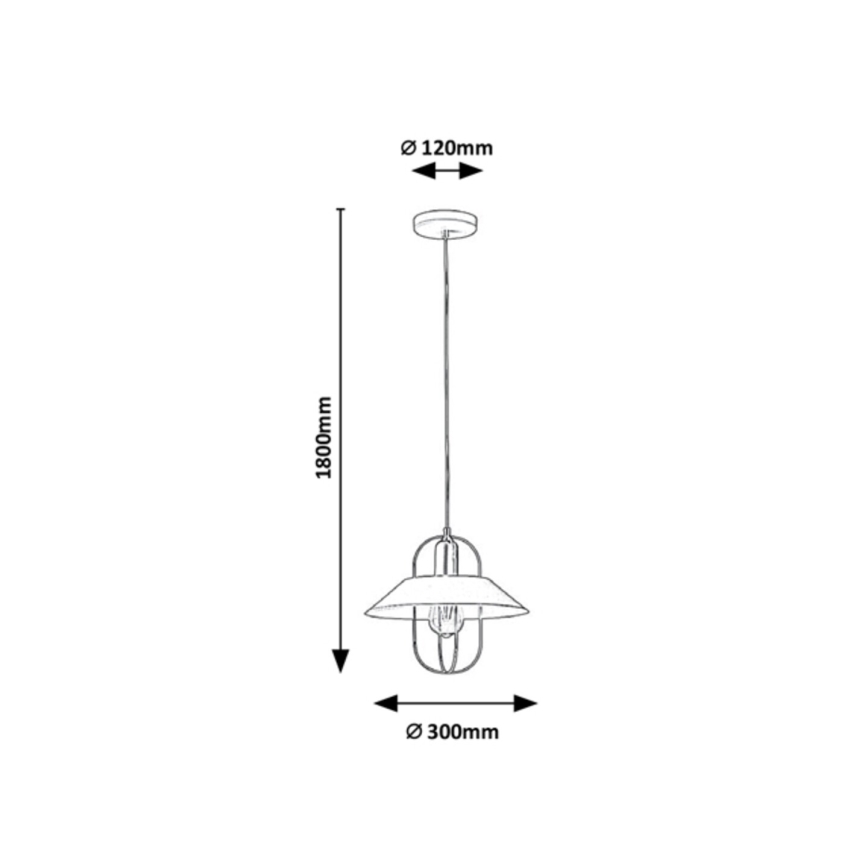 Rabalux - Suspension filaire 1xE27/40W/230V