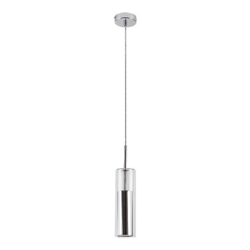 Rabalux - Suspension filaire 1xGU10/50W/230V transparent/chrome brillant