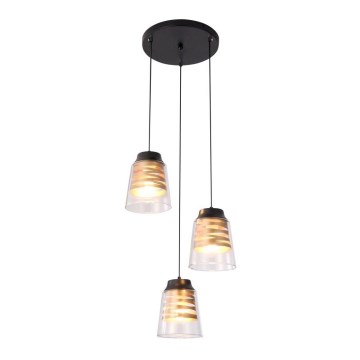 Rabalux - Suspension filaire 3xE27/60W/230V